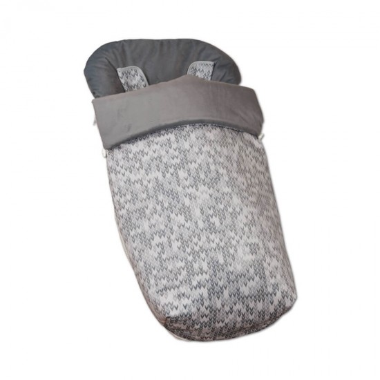 Sack Game Chair with Mittens Gray