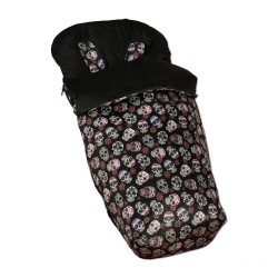 Lovely bag chair with Mittens Black Skull