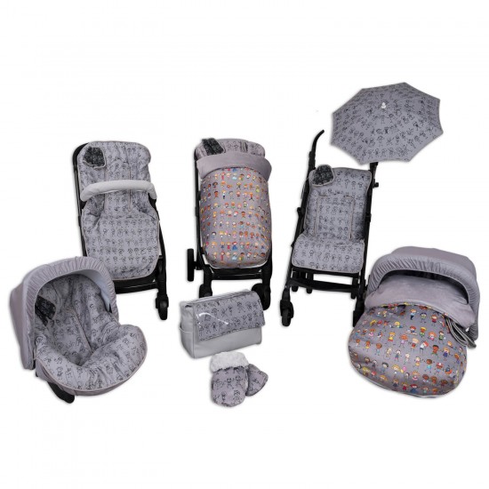 Waterproof bag chair with Mittens and covers Harness Childs