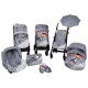 Waterproof bag chair with Mittens and covers Harness Hero Boy