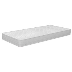 Baby crib mattress visco memory, size 117x57cm, white / gray