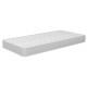 Baby crib mattress visco memory, size 140x70cm, white / gray