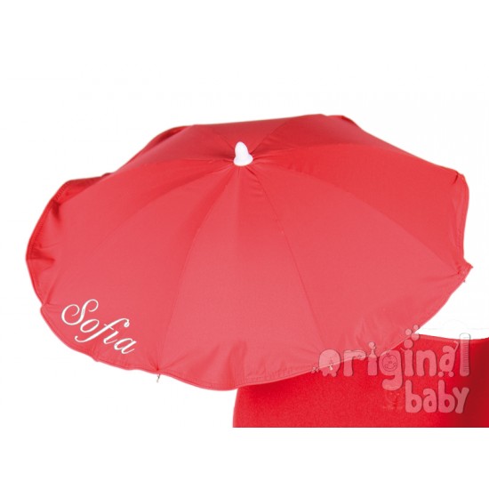 Lisa red umbrella