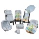 Waterproof bag chair with Mittens and covers Harness Beach