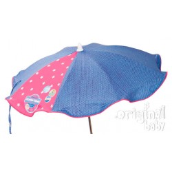 Cowgirl baby pink umbrella