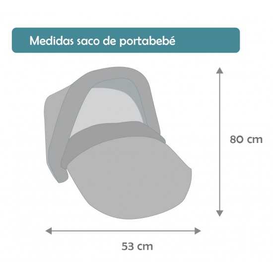 Paratrooper Gray Baby Carrier bag (including roof)