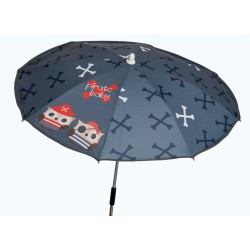 Pirates chair umbrella Gray