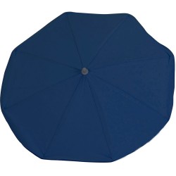 Smooth navy blue umbrella