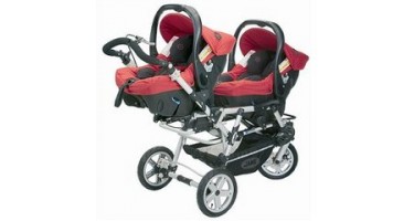 Twin baby strollers