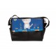 Blue Kitty leather bag