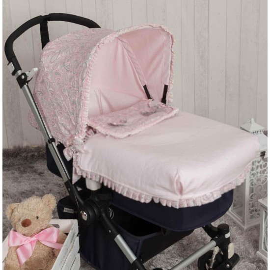 Candy Blue Bedspread Carrycot